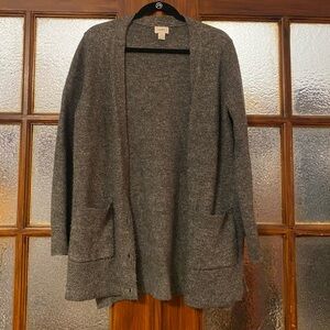 Old Navy Heather Grey Cardigan, Size M